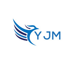 YJM letter logo. YJM letter logo icon design for business and company. YJM letter initial vector logo design.
