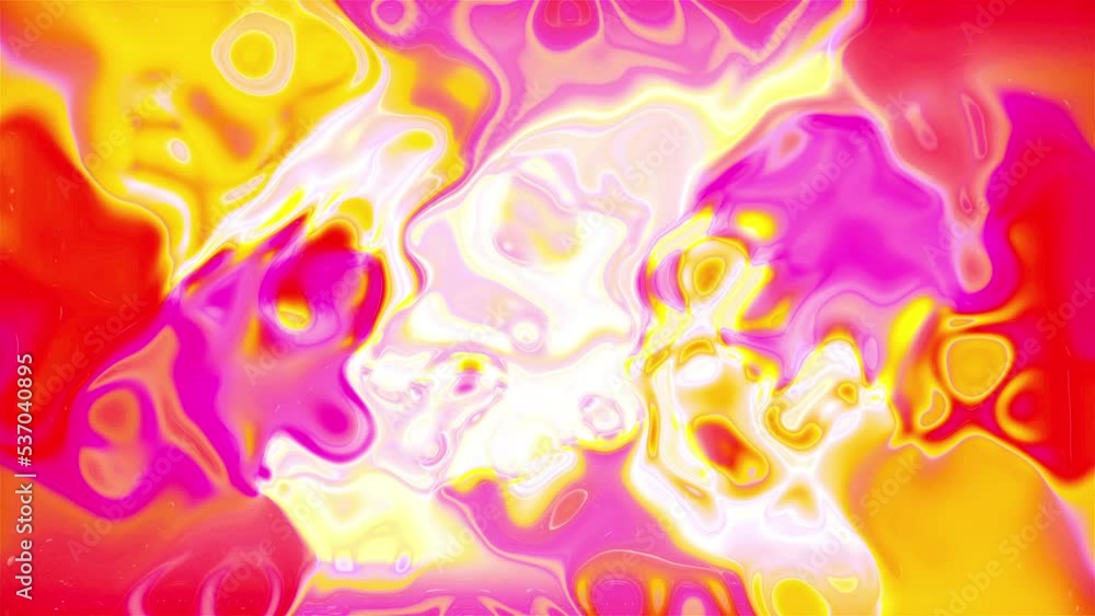 Poster turbulent glow. computer generated 3d render