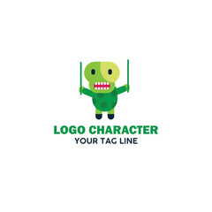 logo game character design for kids