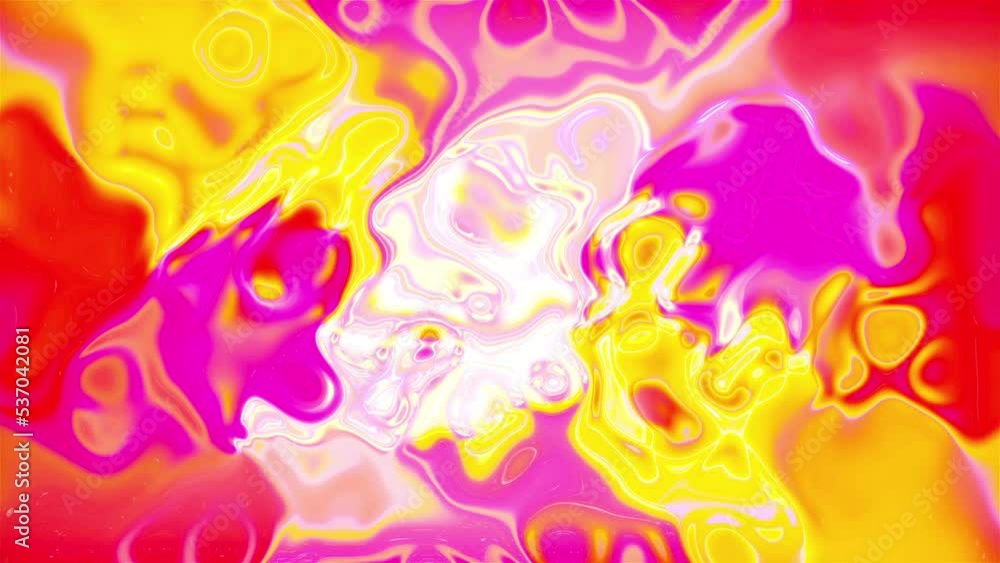 Poster turbulent glow. computer generated 3d render