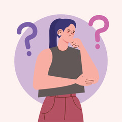 woman avatar character