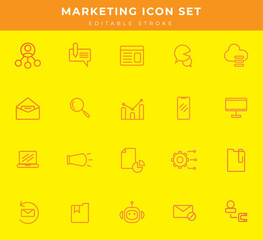 Marketing Icon Set