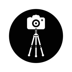 Camera, photo, photos icon design. Black vector design for web and mobile.