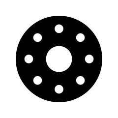 Donut Flat Vector Icon