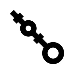 Skewer Flat Vector Icon