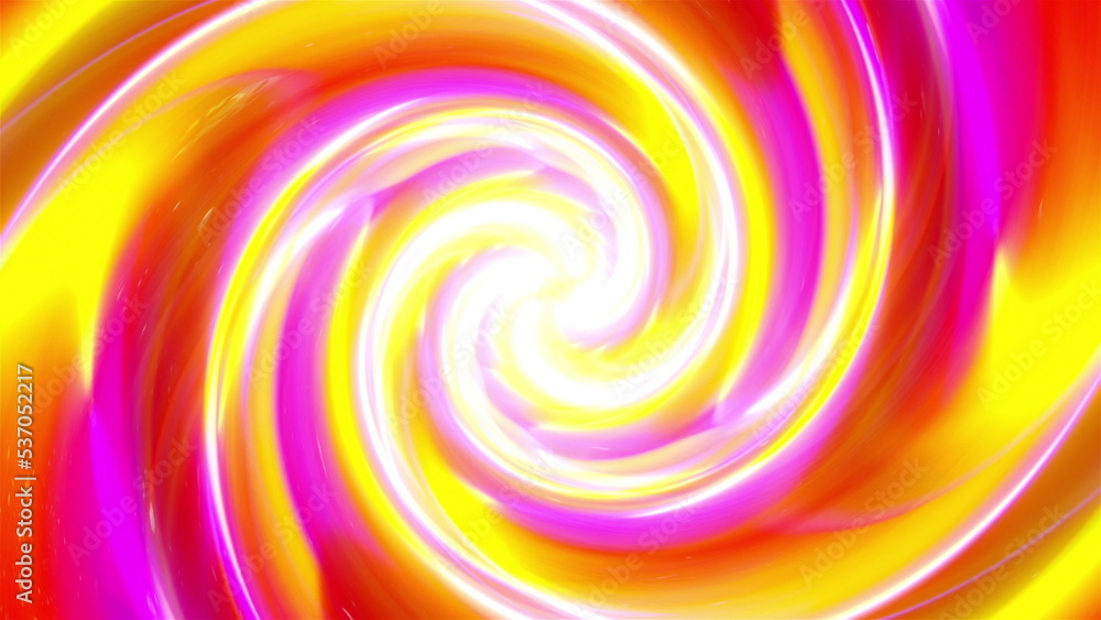 Poster glow twirl. computer generated 3d render