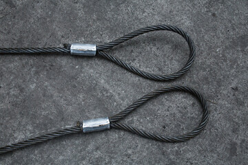 production of steel sling by crimping method