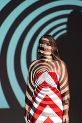 Photos of a beautiful girl in the studio under different lighting schemes.
Suitable for covers and advertisements