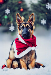 german shepherd dog