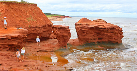 Thunder Cove Beach is one of the most photographed rock formations on Prince Island and has been there for decades. 