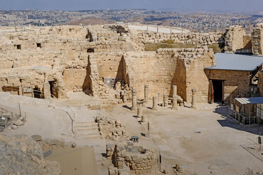Herodion, Israel - October 8, 2022 : Herodion National Park