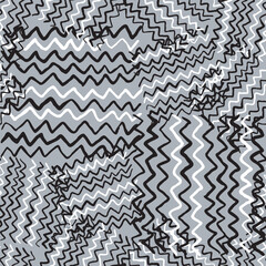 Striped seamless abstract vector pattern with different parallel and perpendicular lines for textile print, backdrop and background, fabric design, wallpaper, digital paper, wrapping deco.