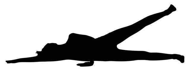 fitness woman doing exercise