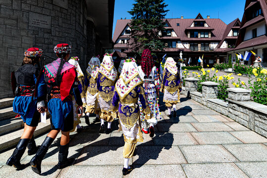 Zakopane,Miedzynarodowy Festiwal Folkloru Ziem Gorskich ..,  fot.Wojciech Fondalinski