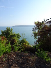 Nice summer view from Varna in Bulgaria 