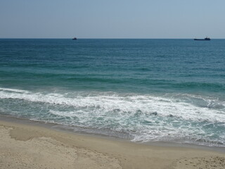 Nice summer view from Varna in Bulgaria 