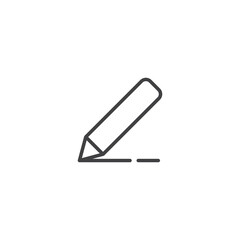 Pencil Icon Design Vector Template