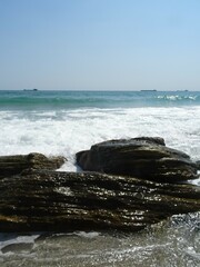 Nice summer view from Varna in Bulgaria 