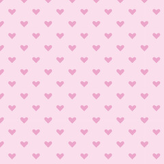 Pink little heart pattern background