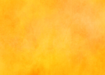Obraz na płótnie Canvas 黄色とオレンジの温かそうな水彩風背景素材