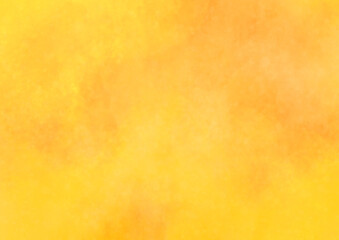 Fototapeta na wymiar 黄色とオレンジの温かそうな水彩風背景素材