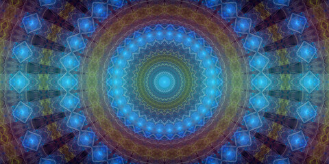 Obraz premium Fraktal Hintergrund Mandala Design Motiv für Drucksachen
