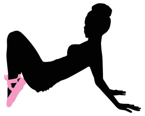 Young ballerina dancer © Filip