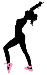 Young ballerina dancer © Filip