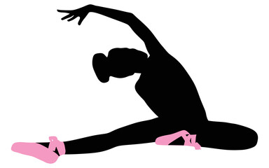 Young ballerina dancer © Filip