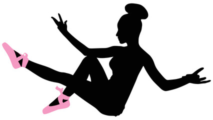 Young ballerina dancer © Filip