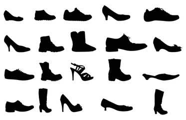 set of shoes