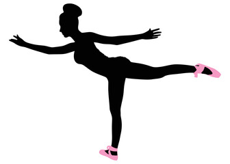 Young ballerina dancer © Filip