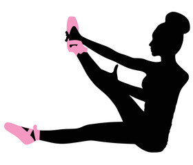 Young ballerina dancer © Filip