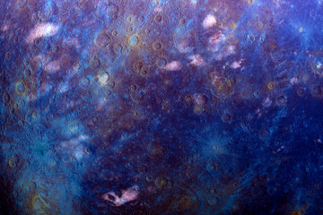 Blue abstract background.