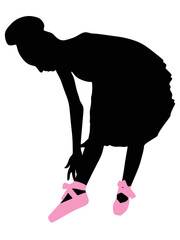 Young ballerina dancer © Filip