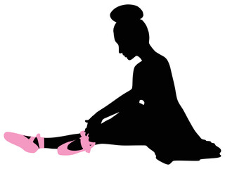 Young ballerina dancer © Filip