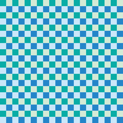 Seamless texture background turquoise and blue color, Geometric shape texture