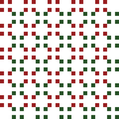 Seamless texture background red and green christmas color collection, Geometric shape texture,gift wrapping paper