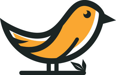 cartoon bird,logo design vector