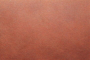 Brown genuine leather texture background. 3d illustration.