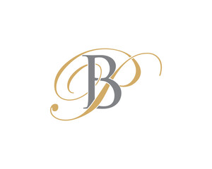 Letter B and P Logo Icon 001