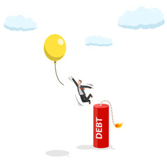 Opportunity isometric flat  illustration.