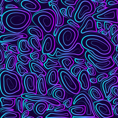 Neon seamless pattern