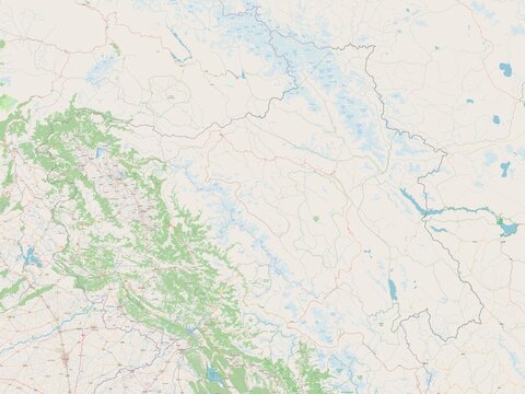 Jammu and Kashmir, India. OSM. No legend