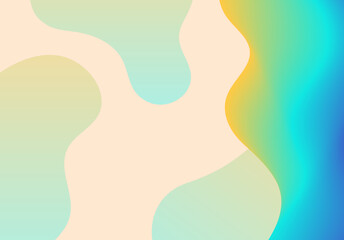 abstract wavy illustration of an background