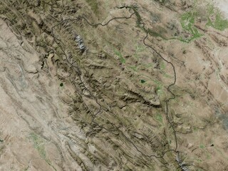 Chahar Mahall and Bakhtiari, Iran. High-res satellite. No legend