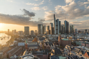 Abendlicht Frankfurt