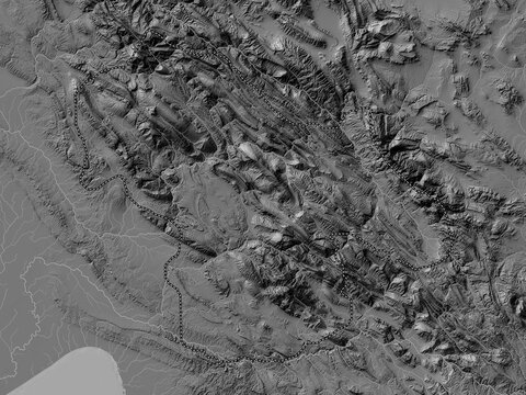 Kohgiluyeh and Buyer Ahmad, Iran. Bilevel. No legend