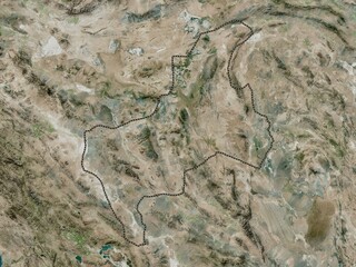 Yazd, Iran. High-res satellite. No legend