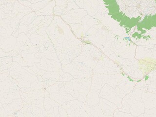 Zanjan, Iran. OSM. No legend